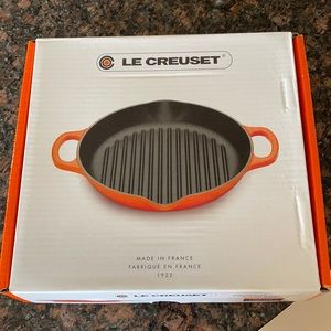 Le Creuset grill pan